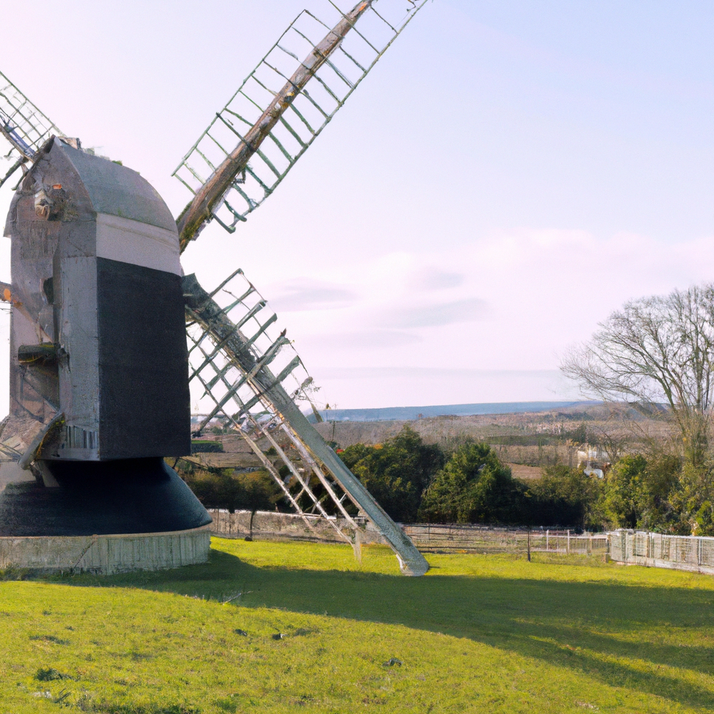 Bembridge Windmill, Isle of Wight, England