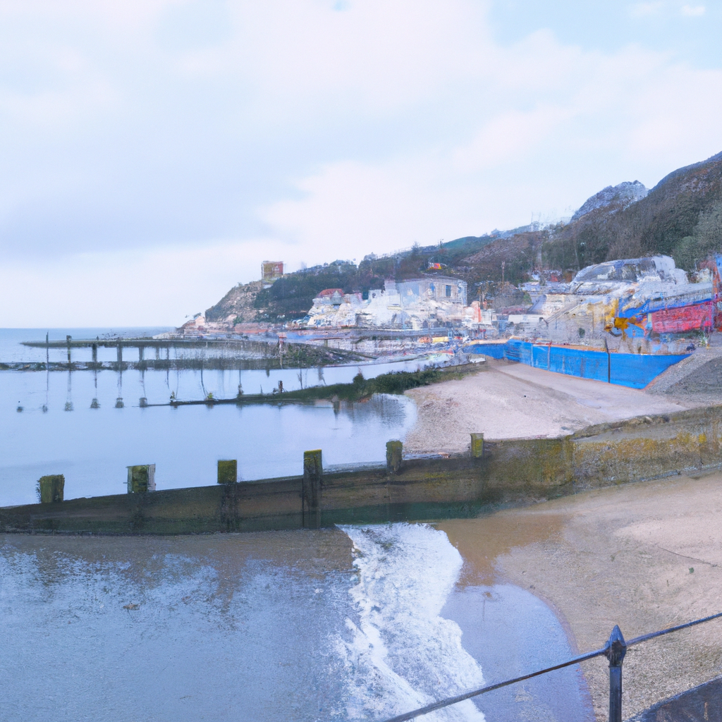 Shanklin Seafront, Isle of Wight, England