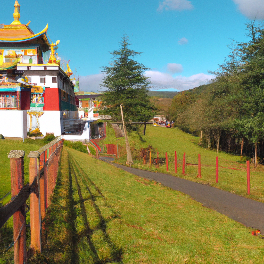 Samye Ling Tibetan Buddhist Monastery, Eskdalemuir, Scotland