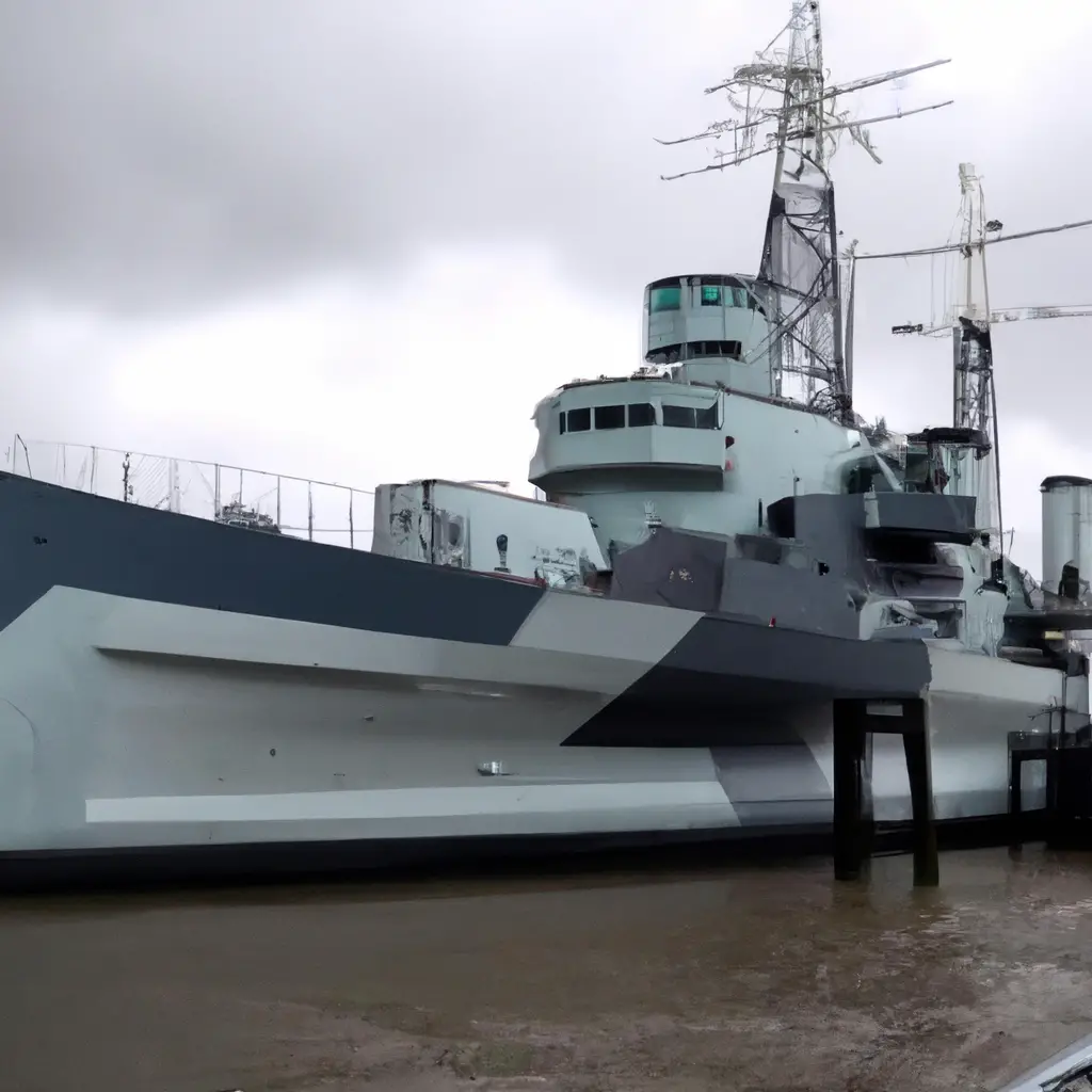 HMS Belfast, London, England