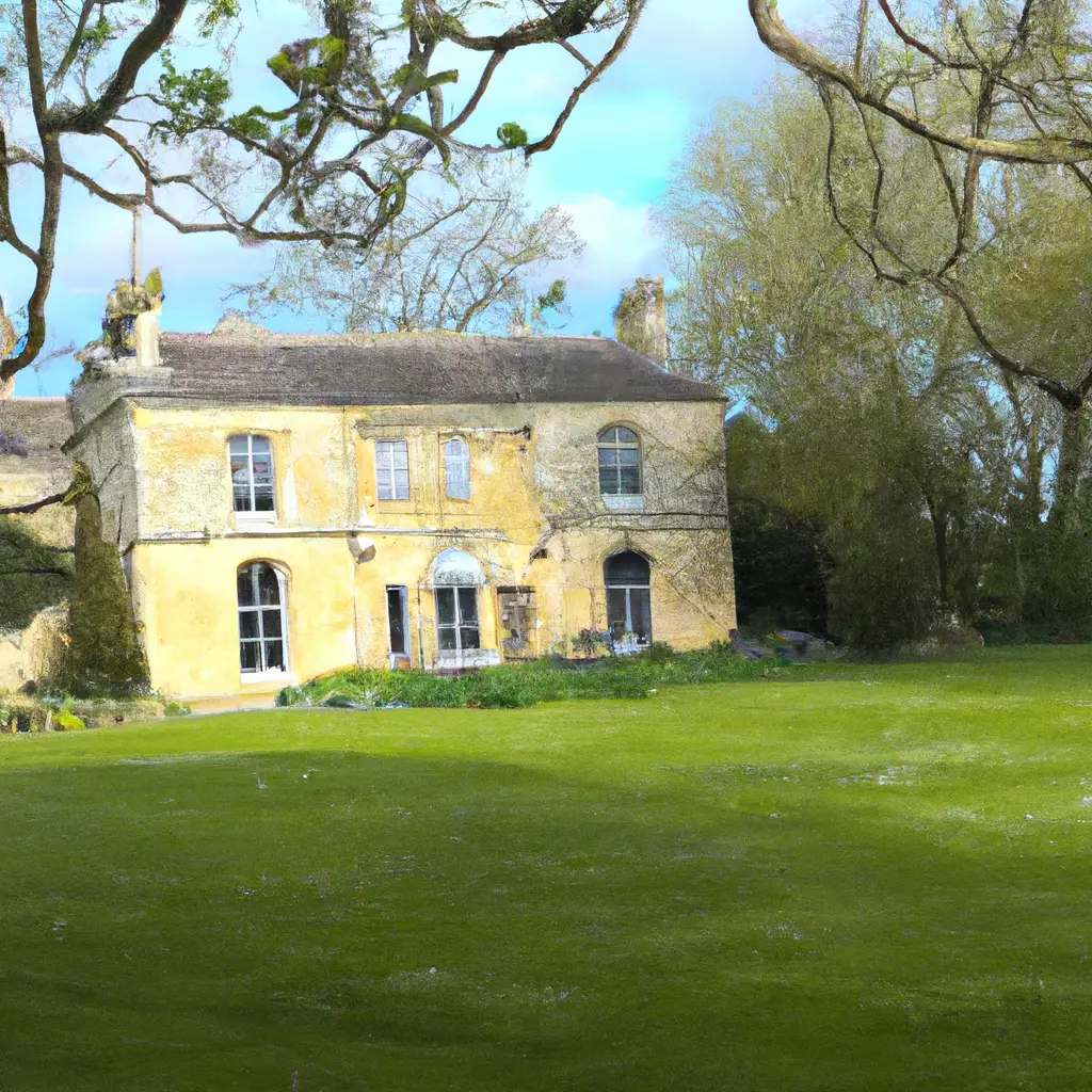 Sir Isaac Newton's Home at Woolsthorpe Manor, Lincolnshire, England