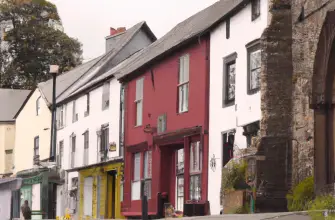 The Town of Hay-on-Wye, Wales (Known as the Town of Books)