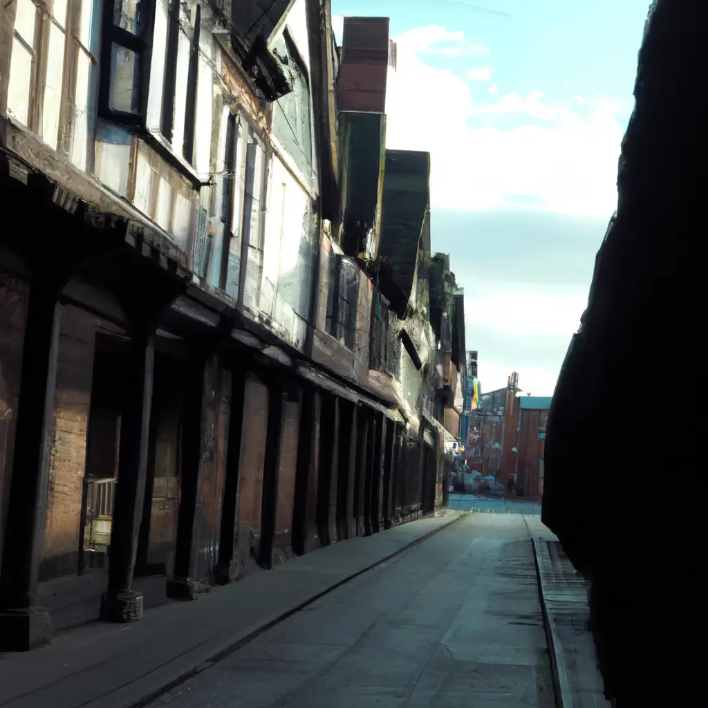 The City of Chester, Cheshire, England