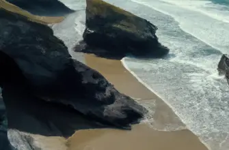 Bedruthan Steps, Cornwall, England