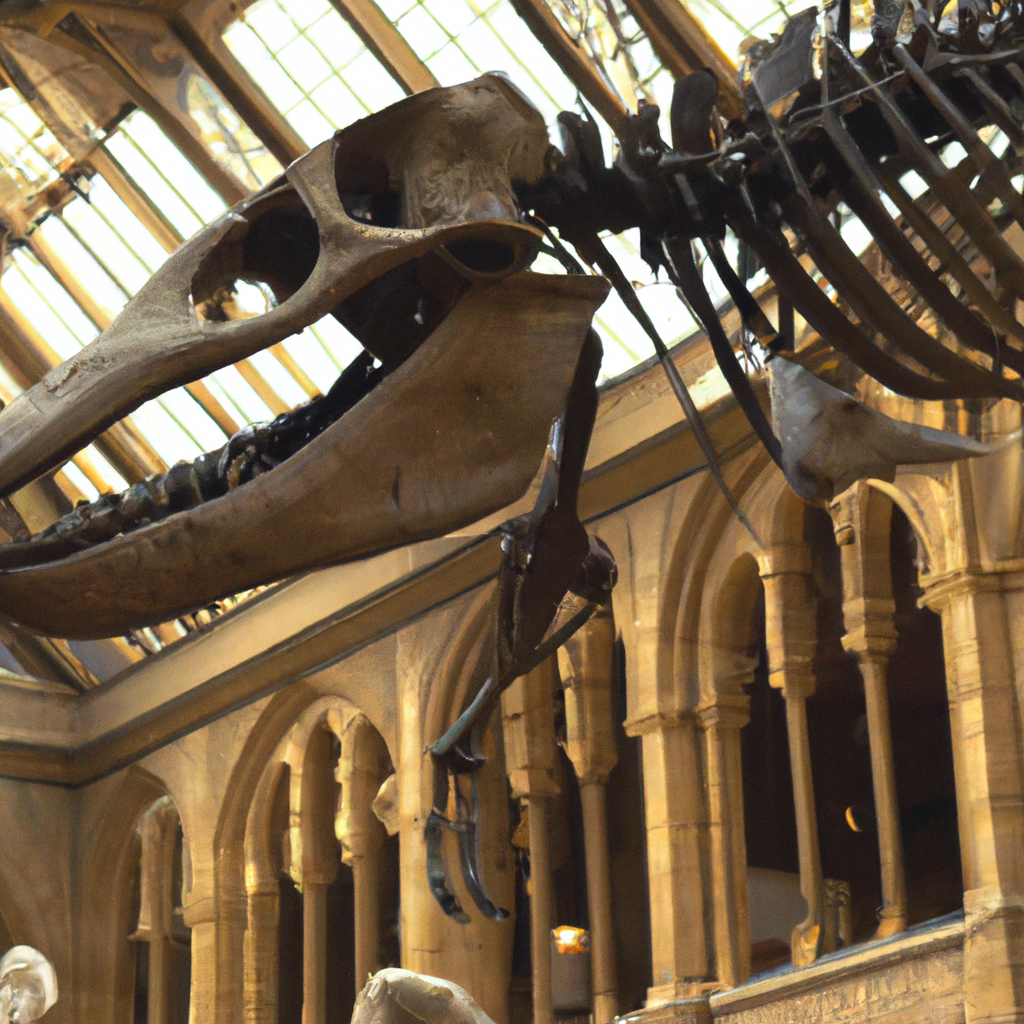 The Oxford University Museum of Natural History, Oxford, England