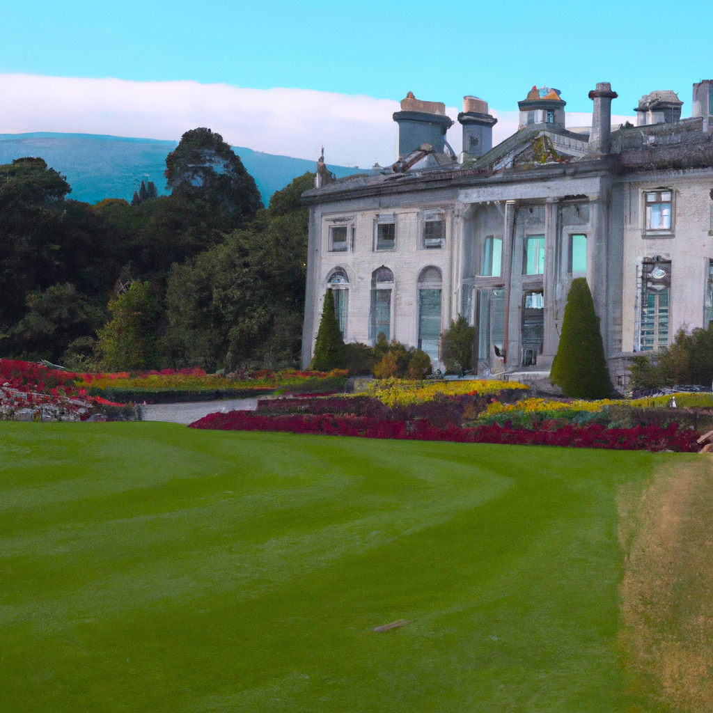 Powerscourt Gardens and House, Enniskerry, Ireland