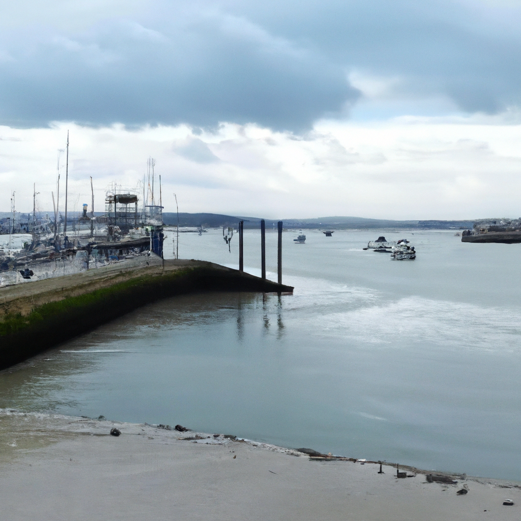 Ryde Harbour, Isle of Wight, England