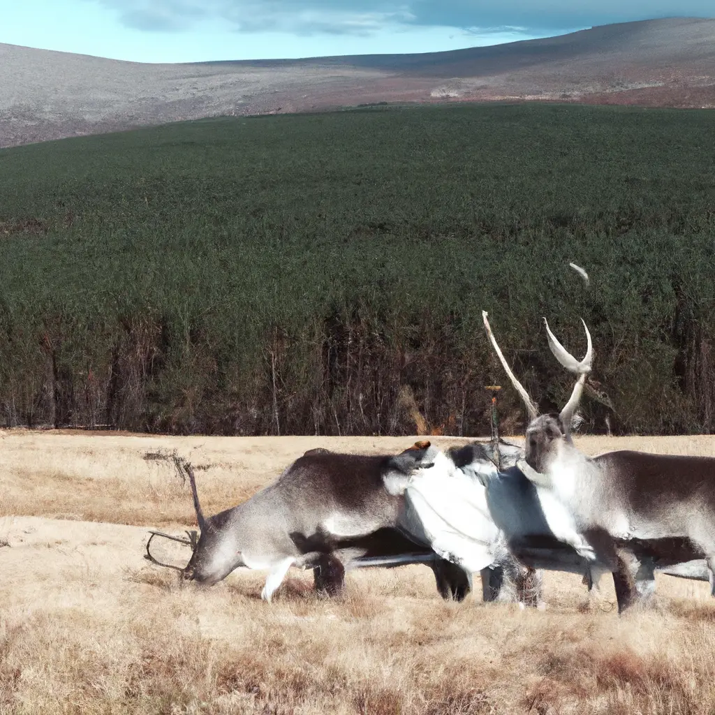 The Cairngorm Reindeer Herd, Cairngorms National Park, Scotland