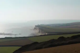 Compton Bay and Downs, Isle of Wight, England