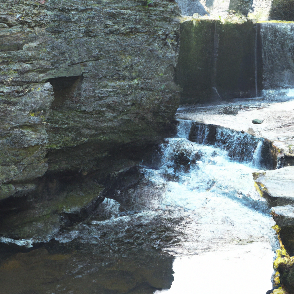 Aberdulais Tin Works and Waterfall, Neath, Wales