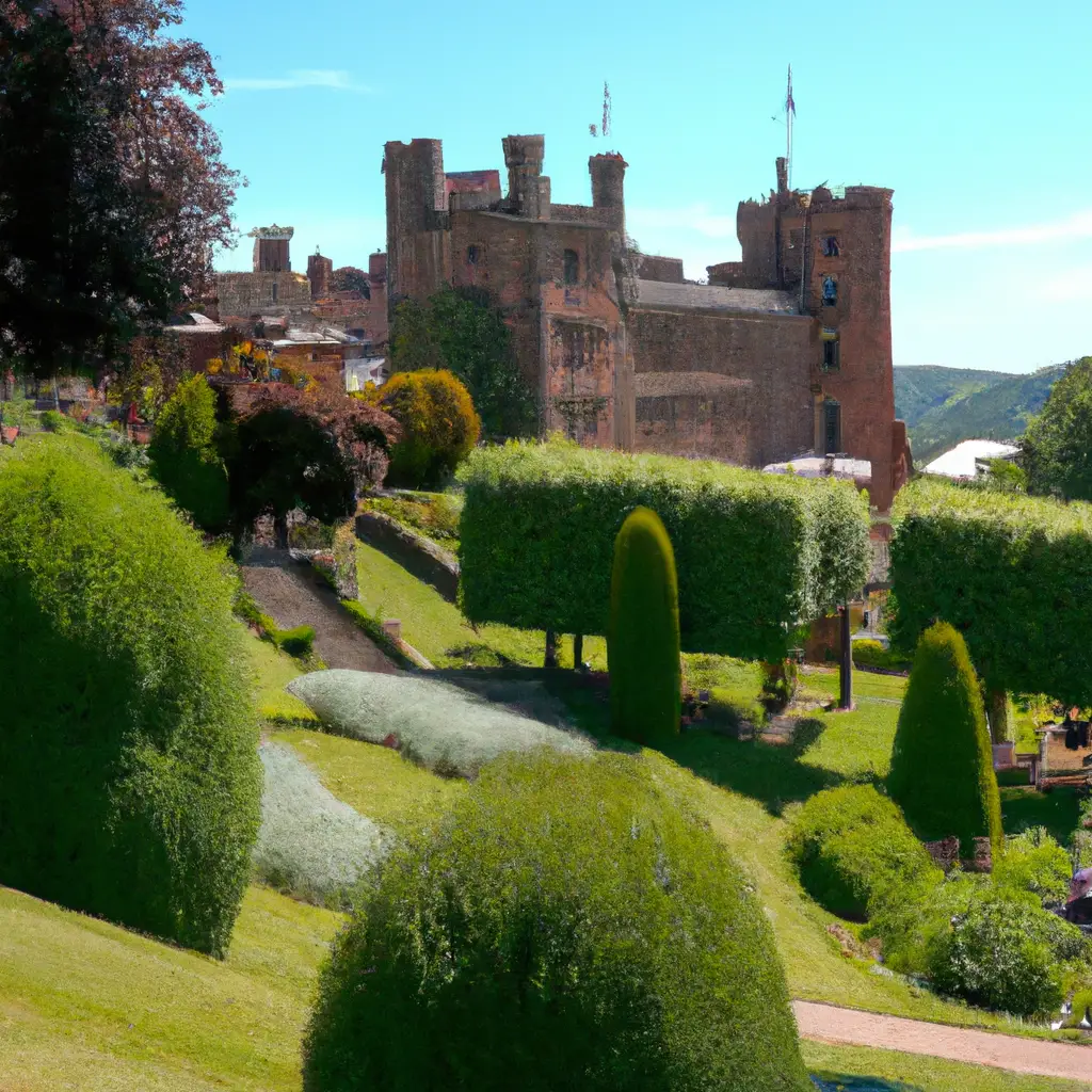 Powis Castle and Garden, Powys, Wales