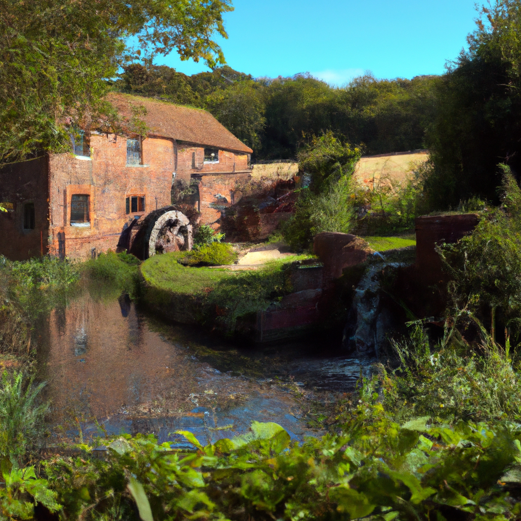 Calbourne Water Mill, Isle of Wight, England