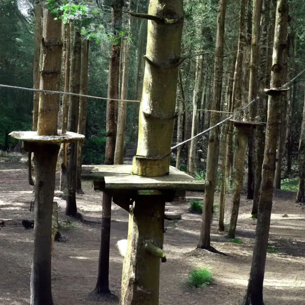 Go Ape Delamere Forest, Cheshire, England