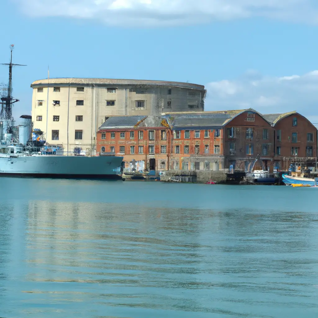 Royal Naval Dockyard, Portsmouth, England
