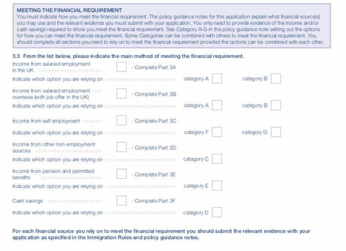 How to complete Appendix 2 of the VAF4A form