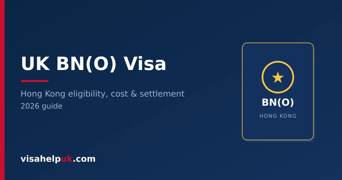 UK BNO visa Hong Kong - eligibility and cost