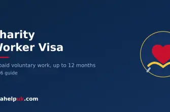UK Charity Worker visa - hands holding a heart