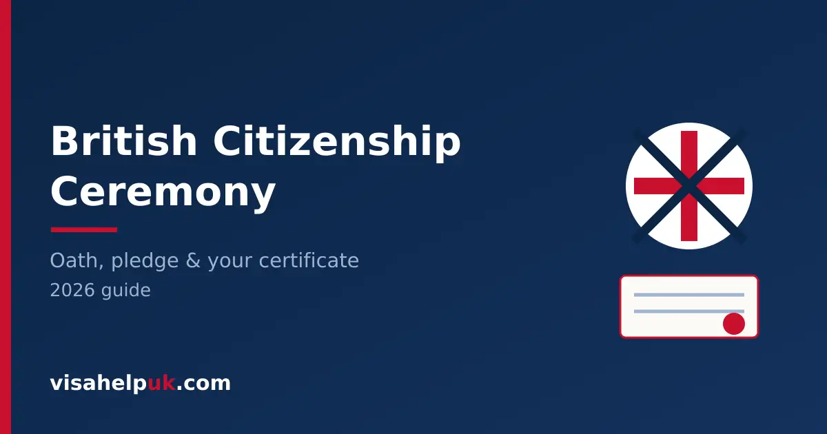 British citizenship ceremony - oath pledge and certificate