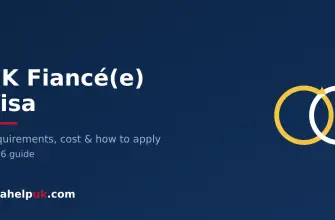 UK fiance visa - requirements and cost