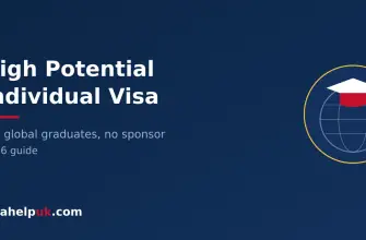 UK High Potential Individual visa - globe and graduation cap
