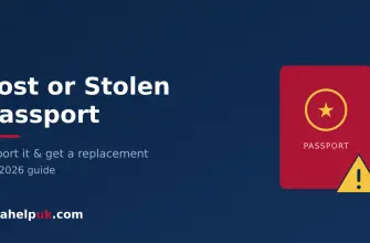 Lost or stolen UK passport - report and replace