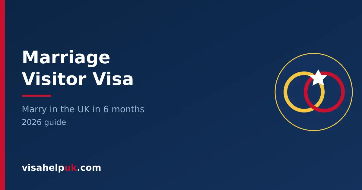 UK Marriage Visitor visa - interlinked wedding rings