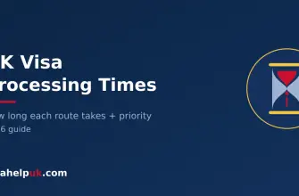 UK visa processing times - hourglass