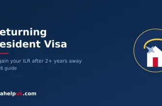 UK Returning Resident visa - plane returning to a UK home