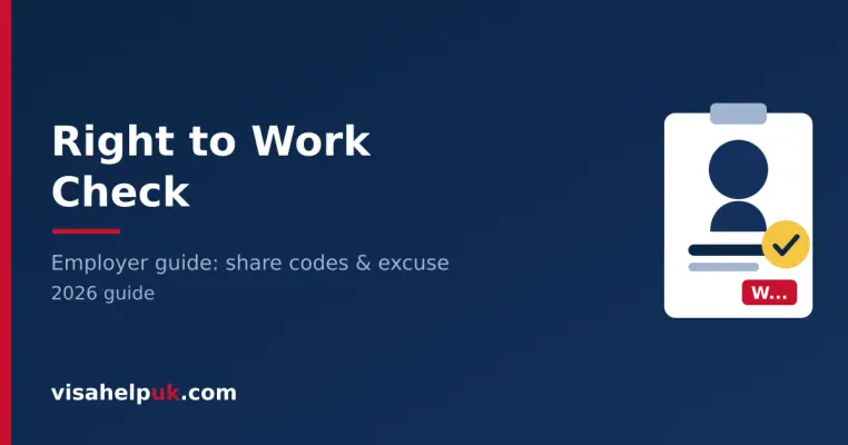 UK Right to Work Check 2026: Employer Guide & Share Codes